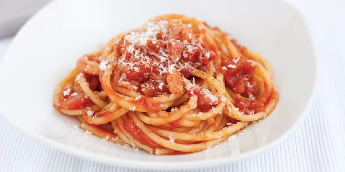Bucatini all'amatriciana